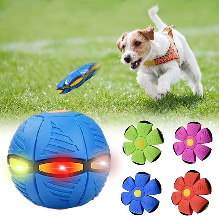 MyPetStop™ Smart Bounce UFO Ball – Unpredictable Play That Drives Dogs Crazy