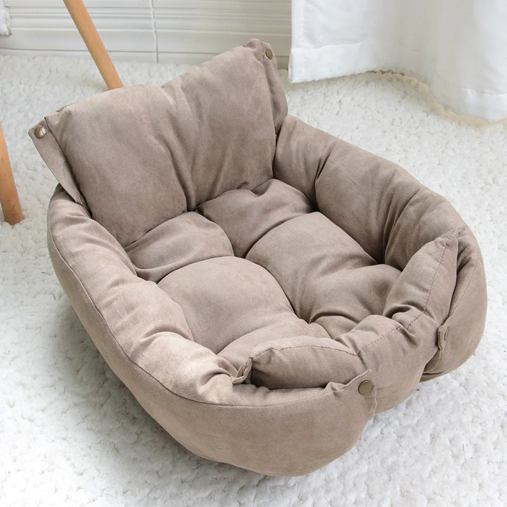 MyPetStop™ 3-in-1 Convertible Pet Bed – Comfort Your Pet Deserves