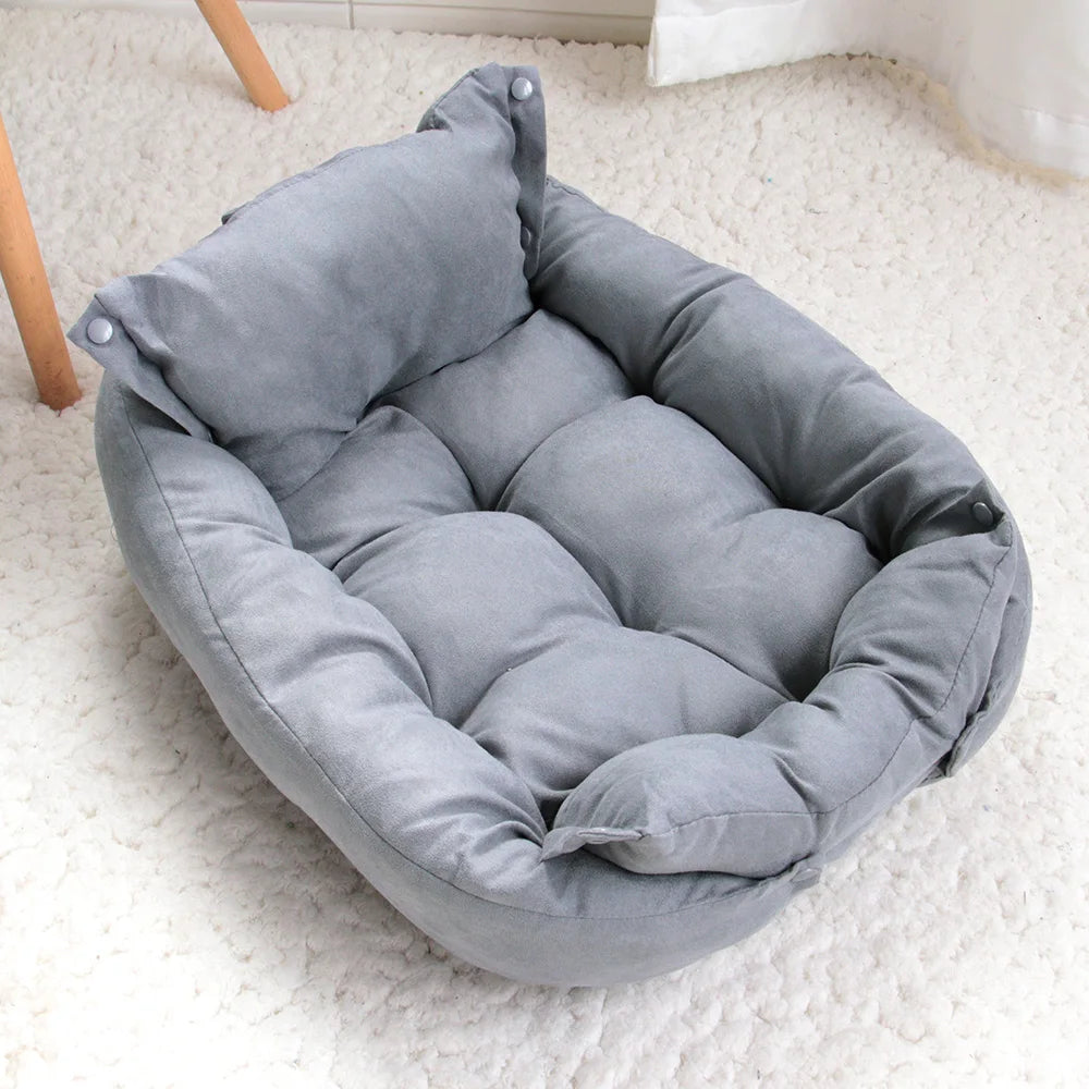 MyPetStop™ 3-in-1 Convertible Pet Bed – Comfort Your Pet Deserves