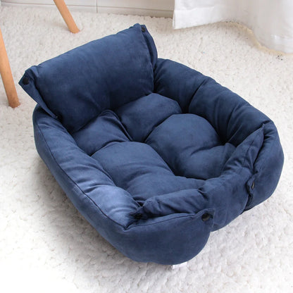 MyPetStop™ 3-in-1 Convertible Pet Bed – Comfort Your Pet Deserves