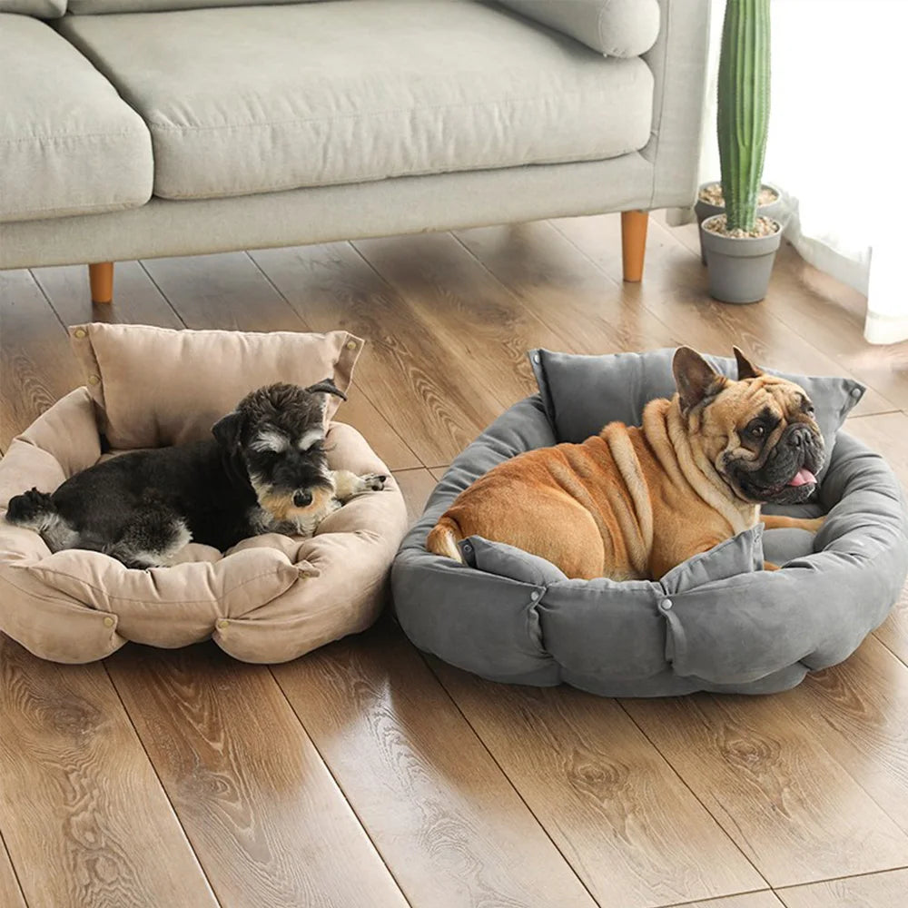 MyPetStop™ 3-in-1 Convertible Pet Bed – Comfort Your Pet Deserves