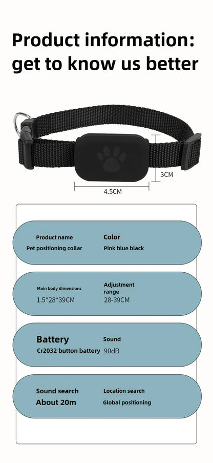 MyPetStop™ TrackGuard Smart GPS Cat Collar for Cats and Puppies