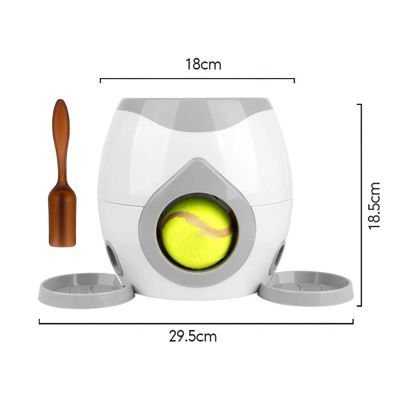 MyPetStop™ Smart Treat Ball Launcher – Play That Thinks Back