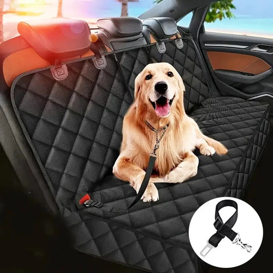 MyPetStop™ Waterproof Dog Car Seat Cover – Ultimate Backseat Protector