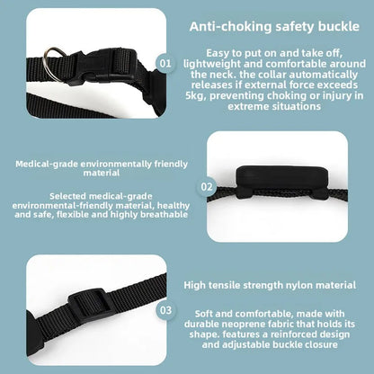 MyPetStop™ TrackGuard Smart GPS Cat Collar for Cats and Puppies