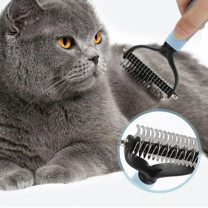 MyPetStop™ CleanGlide Deshedding Brush for Cats & Dogs