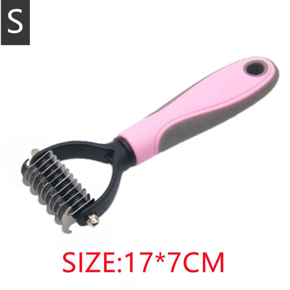MyPetStop™ CleanGlide Deshedding Brush for Cats & Dogs