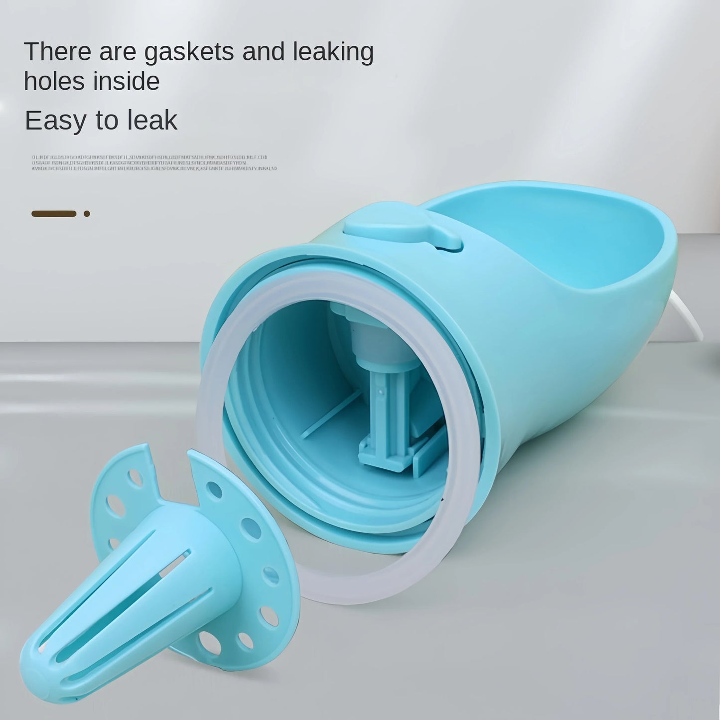 MyPetStop™ HydroSnack 2-in-1 Portable Pet Water Bottle & Food Dispenser for Dogs & Cats
