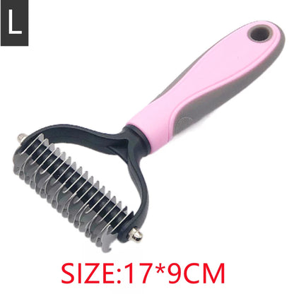 MyPetStop™ CleanGlide Deshedding Brush for Cats & Dogs