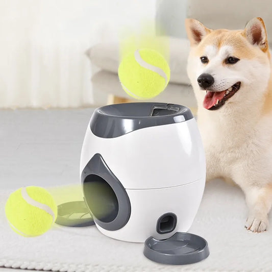 MyPetStop™ Smart Treat Ball Launcher – Play That Thinks Back