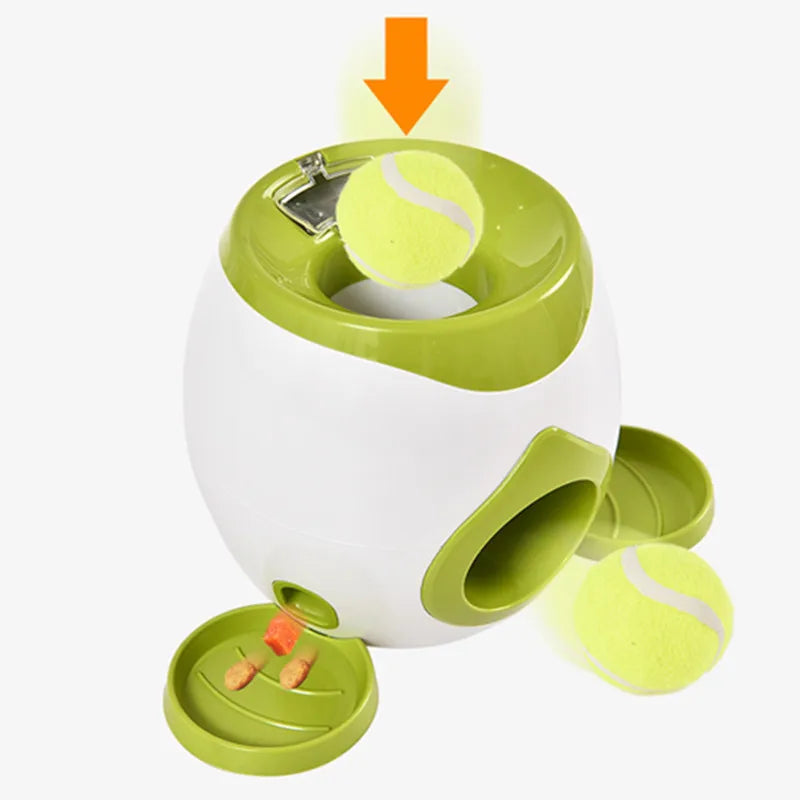 MyPetStop™ Smart Treat Ball Launcher – Play That Thinks Back