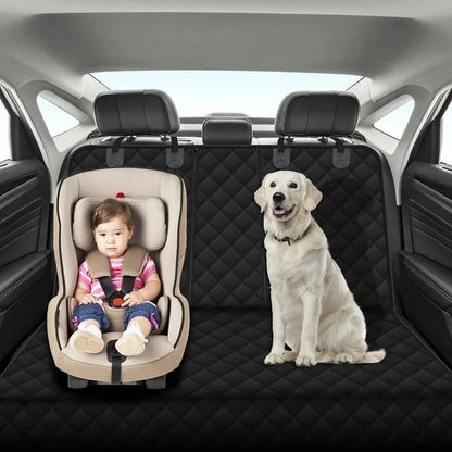 MyPetStop™ Waterproof Dog Car Seat Cover – Ultimate Backseat Protector
