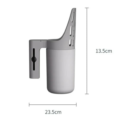 MyPetStop™ CleanScoop Pro 2-in-1 Cat Litter Scoop with Built-In Waste Bag Dispenser