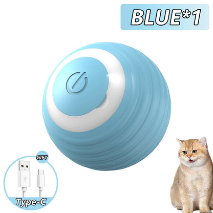MyPetStop™ Smart Motion Cat Toy Ball – Endless Play, Zero Effort